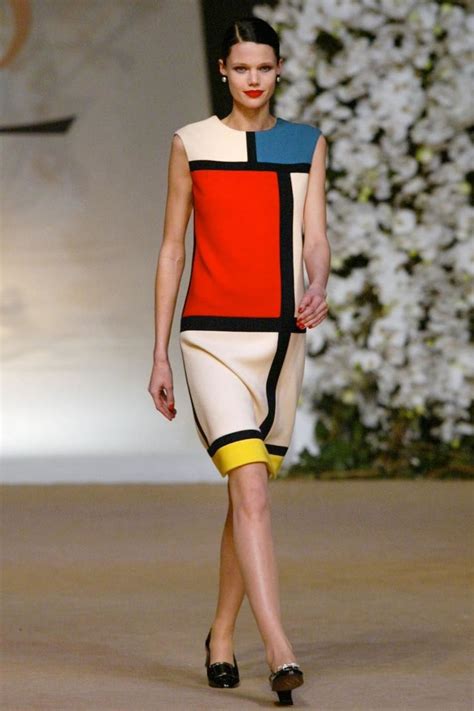 ysl mondrian dress